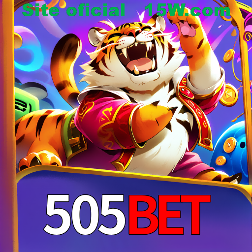Imagem promocional da 505Bet mostrando a plataforma e suas vantagens